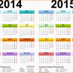 Ungewöhnlich Zweijahreskalender 2014 &amp; 2015 Als Pdf Vorlagen Zum Ausdrucken