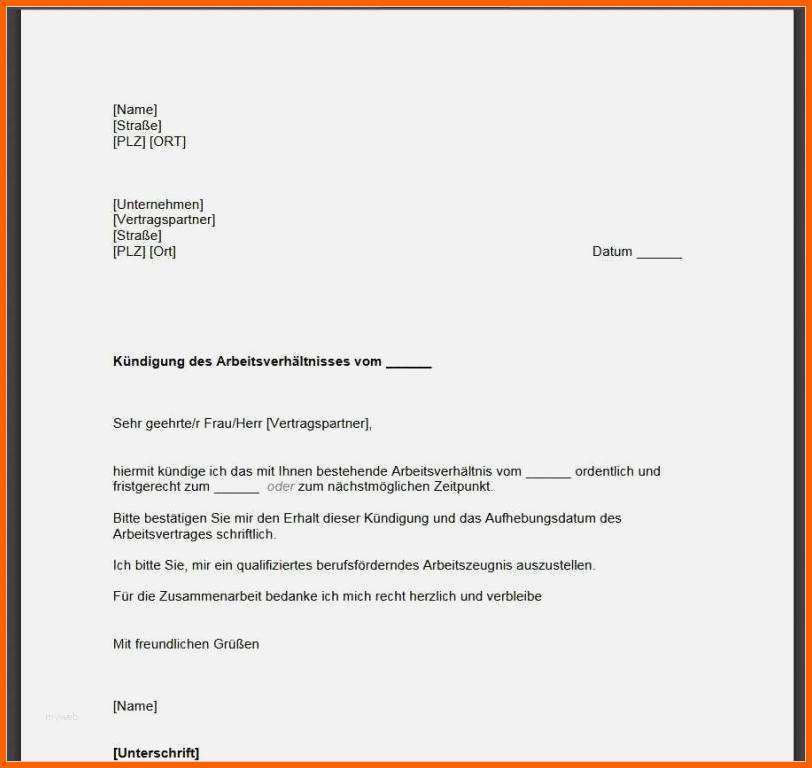 Unglaublich 10 Arbeitsvertrag Muster Kostenlos Ihk