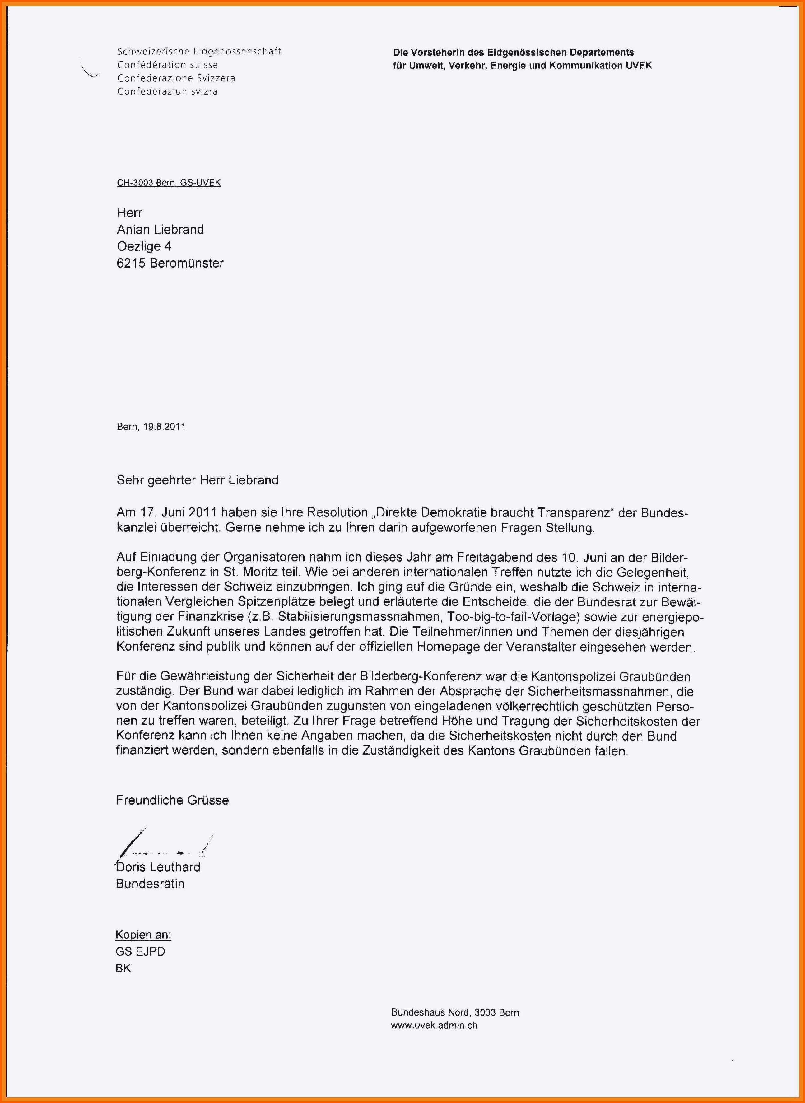 Unglaublich 17 Förmlicher Brief Muster