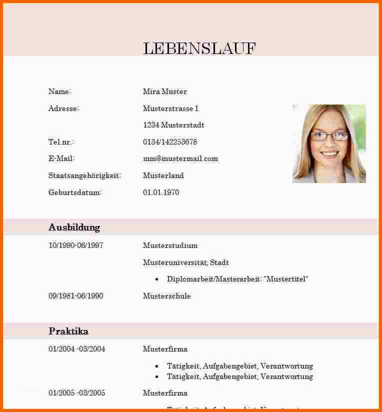 Unglaublich 20 Lebenslauf Vorlage Schüler 2015