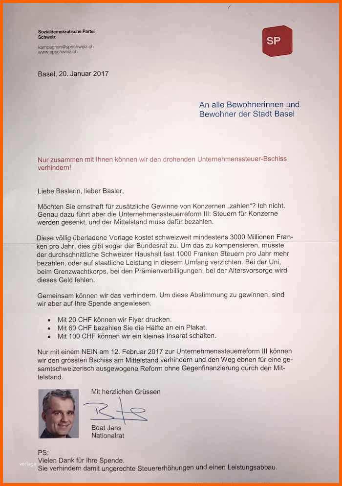 Almosen fuer Genossen Die Sozialdemokraten verschicken Bettelbriefe