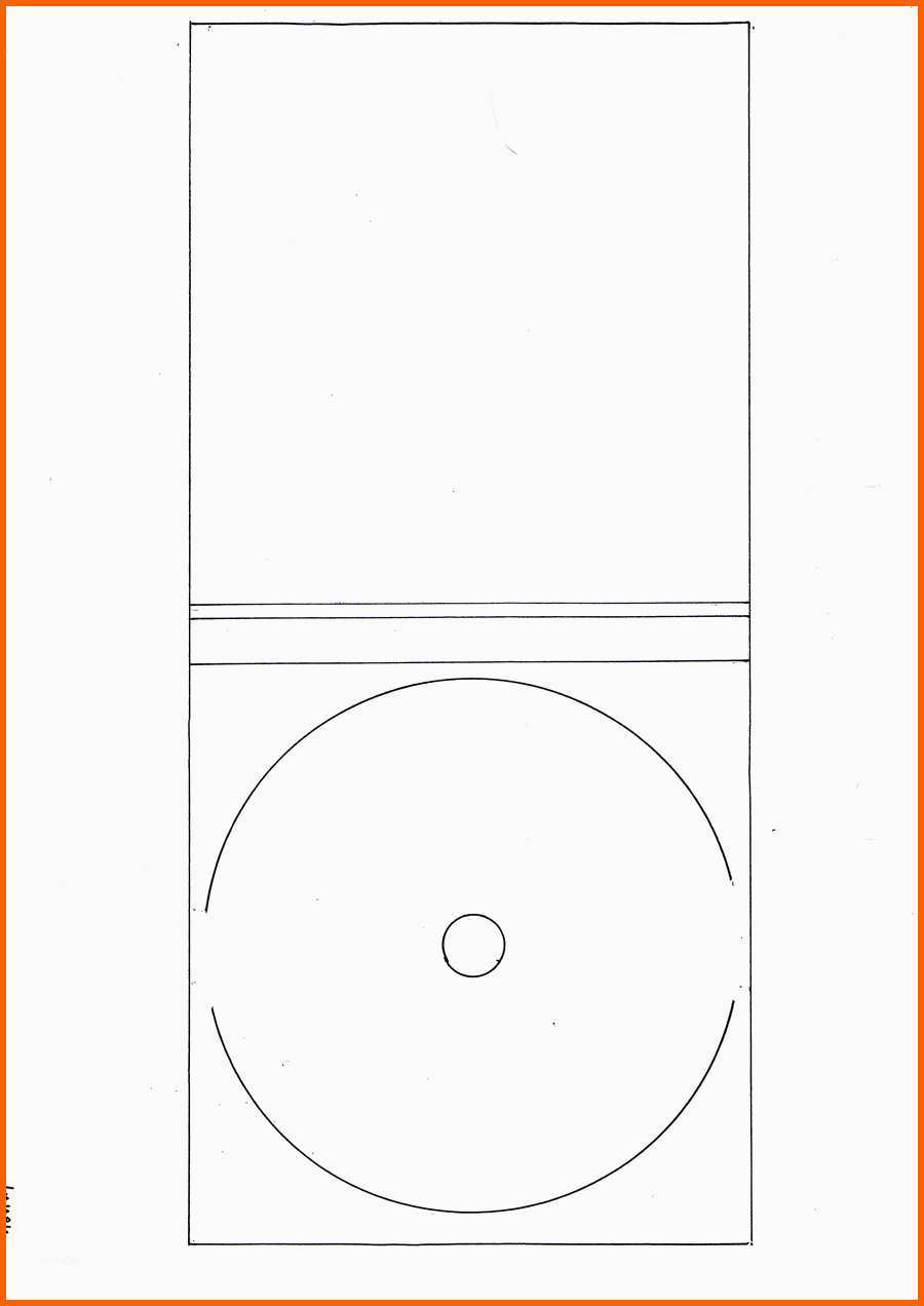 CD Cover Vorlage