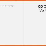 Unglaublich Cd Hülle Basteln Druckvorlage
