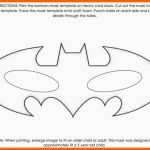 Unglaublich Die Besten 25 Batman Maske Vorlage Ideen Auf Pinterest