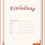 Unglaublich Einladung Geburtstag 70 Vorlage Word Konventionel Word