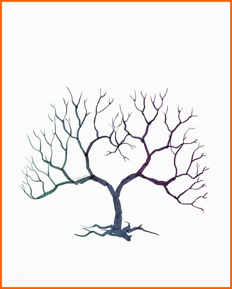 Unglaublich Fingerabdruck Baum Vorlage & andere Motive Kostenlos Zum