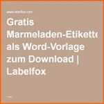 Unglaublich Gratis Marmeladen Etiketten Als Word Vorlage Zum Download