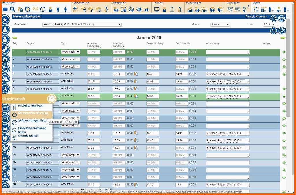 Unglaublich Haushaltshilfe Stundenzettel App Mid Business Cloud