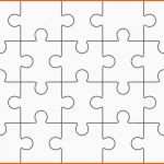 Unglaublich Jigsaw Puzzle Leere Vorlage 4 X 5 20 Stück — Stockvektor