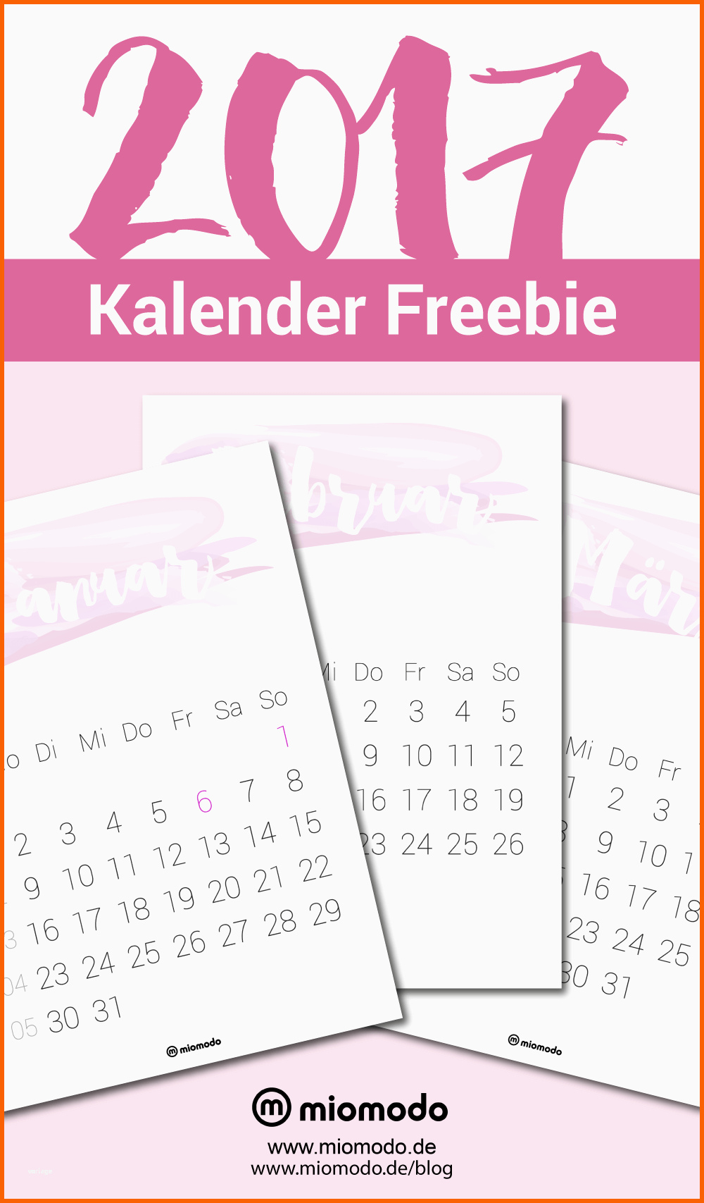 Unglaublich Kalender 2017 Zum Ausdrucken Pdf Vorlage Miomodo Diy Blog