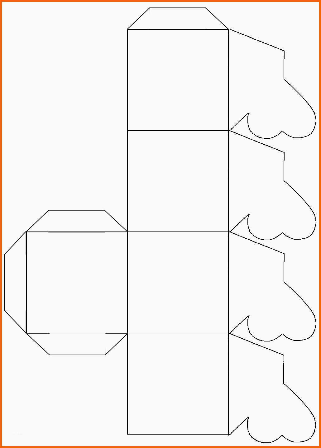 Unglaublich Kleeblatt Faltschachtel Folding Box Cloverleaf
