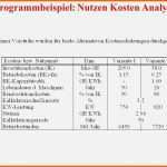 Unglaublich Kosten Nutzen Analyse Vorlage Hübsch Ziemlich