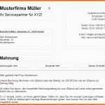 Unglaublich Mahnung Schreiben Vorlage Pdf Generator Download Chip