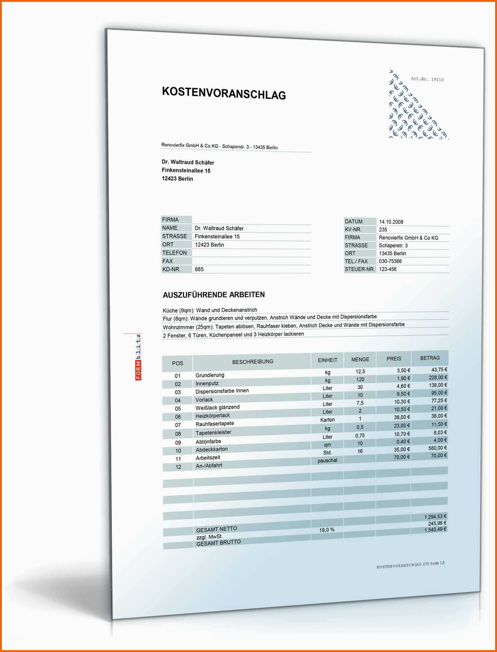 Unglaublich Mieterhöhung Mietspiegel Muster Detaillierte Excel