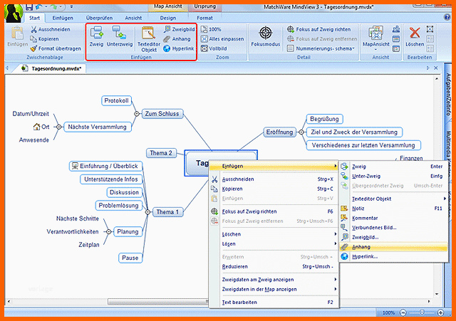 Unglaublich Mindmap Erstellen