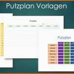 Unglaublich Putzplan Vorlage Familie Schule Wg