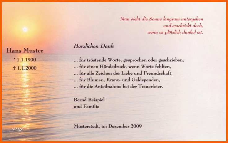 Unglaublich Trauer Danksagungskarten Mein Kartendruck Trauerdanksagung