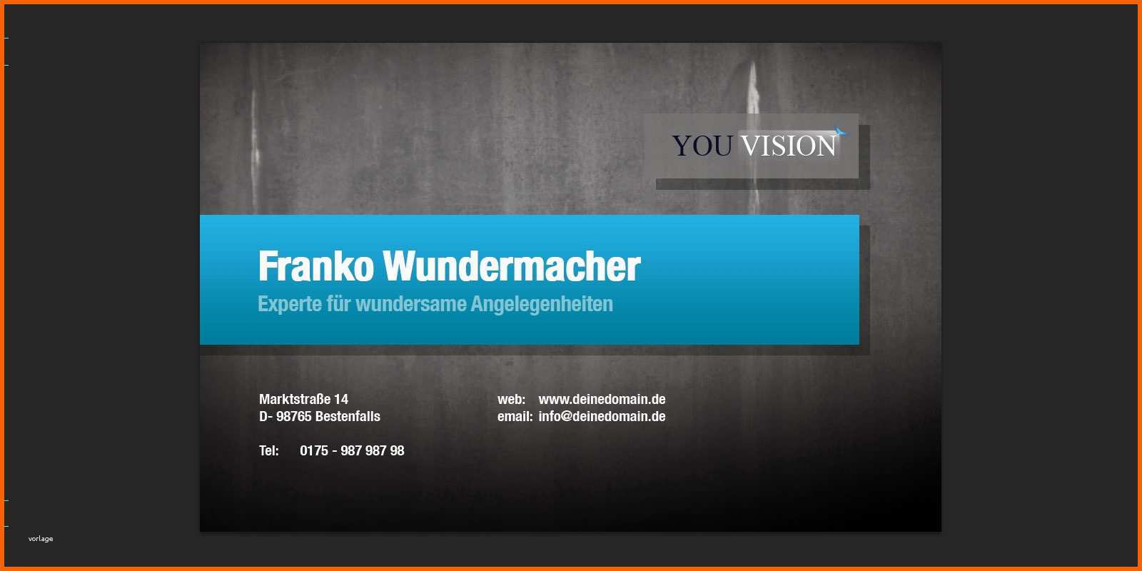 Unglaublich Visitenkartenvorlage Psd Visitenkarten Beispiel Steven