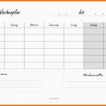 Unglaublich Wochenplan Vorlage – Adrian Muff – Fizielle Seite
