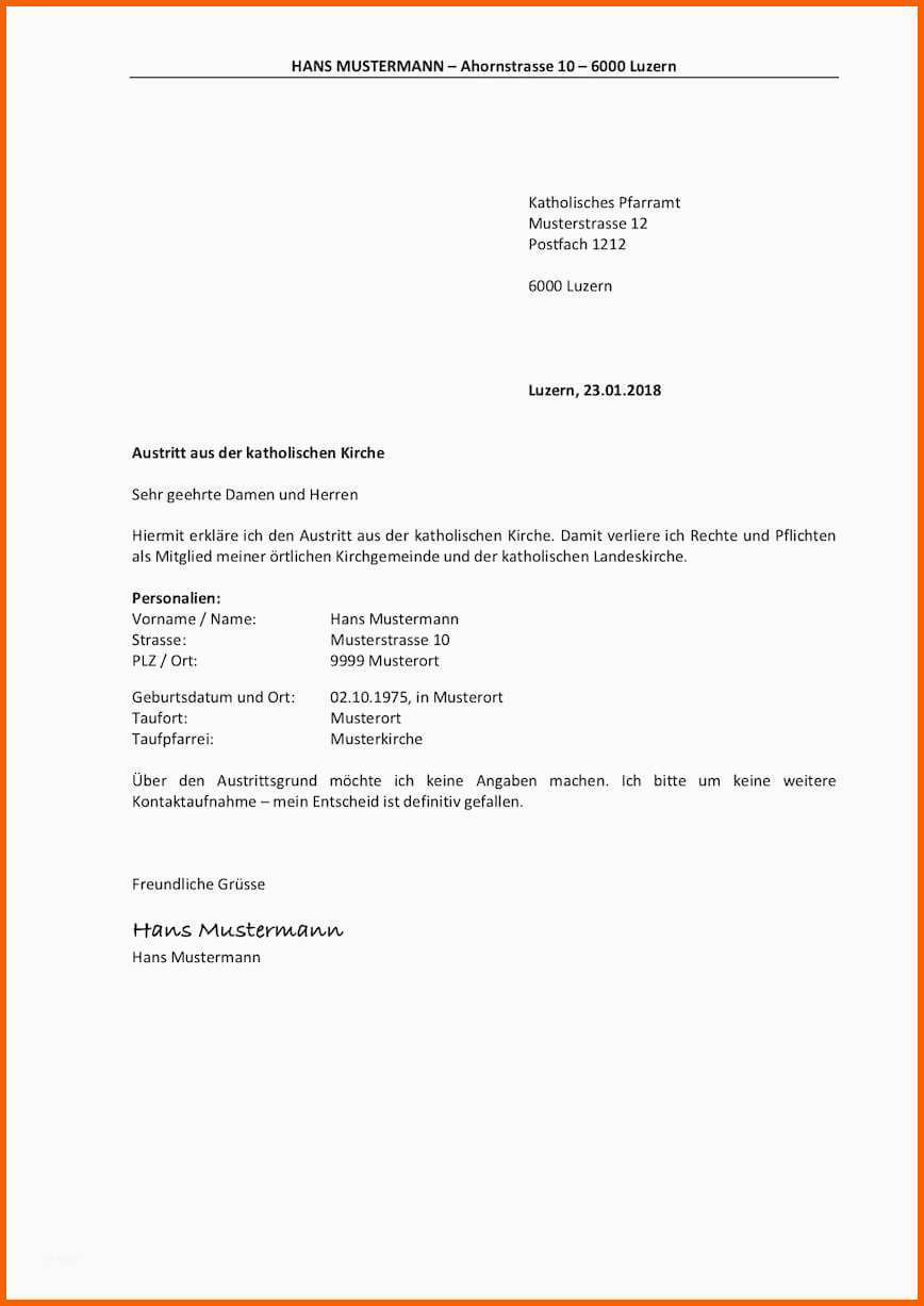 Unvergesslich 11 Austritt Verein Musterbrief 1 Unvergesslich 11 Austritt Verein Musterbrief