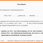 Unvergesslich 11 Vollmacht Vorlage