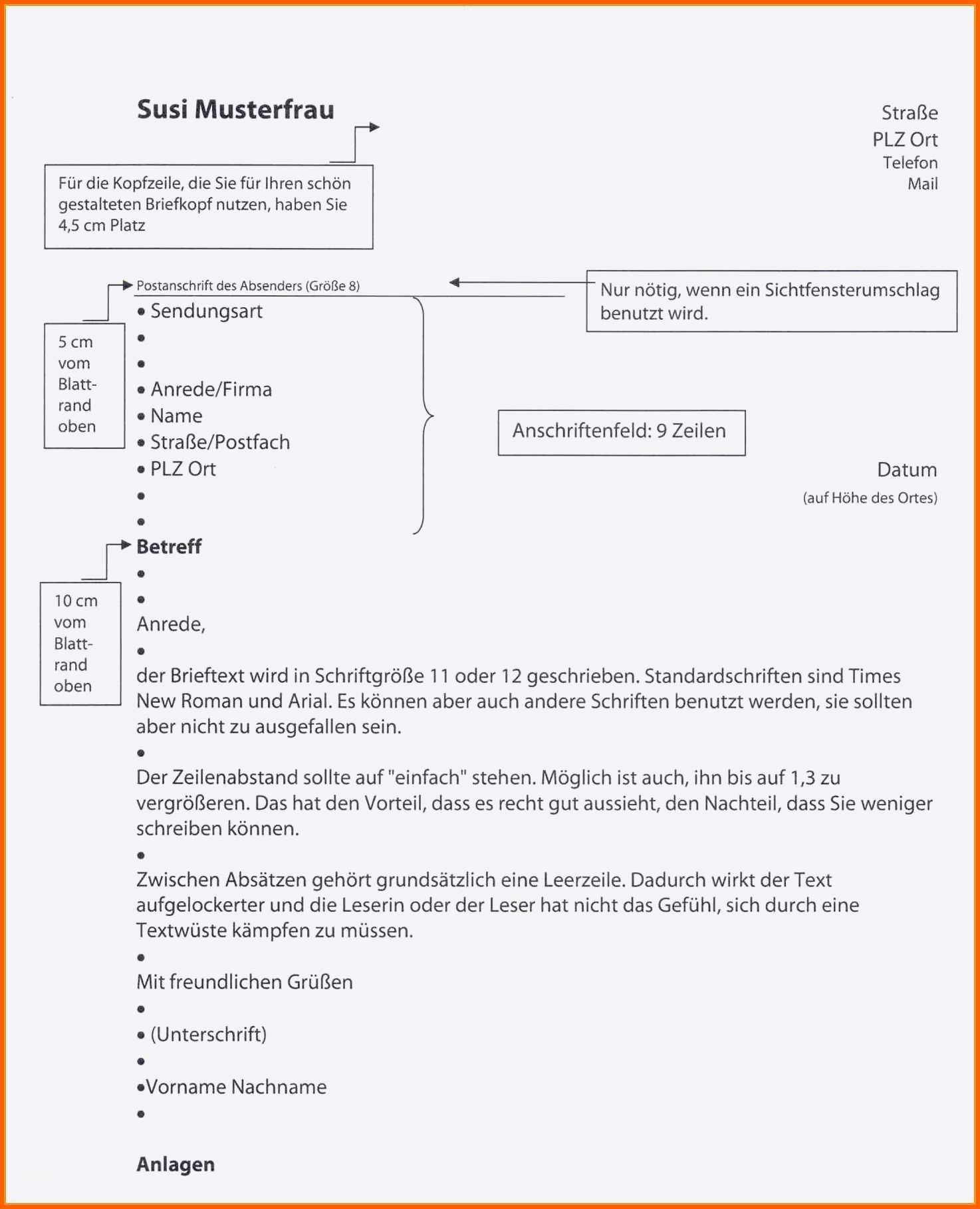 Unvergesslich 13 Geschäftsbrief Din 5008 Vorlage Word
