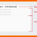 Unvergesslich 15 Briefkopf Einschreiben