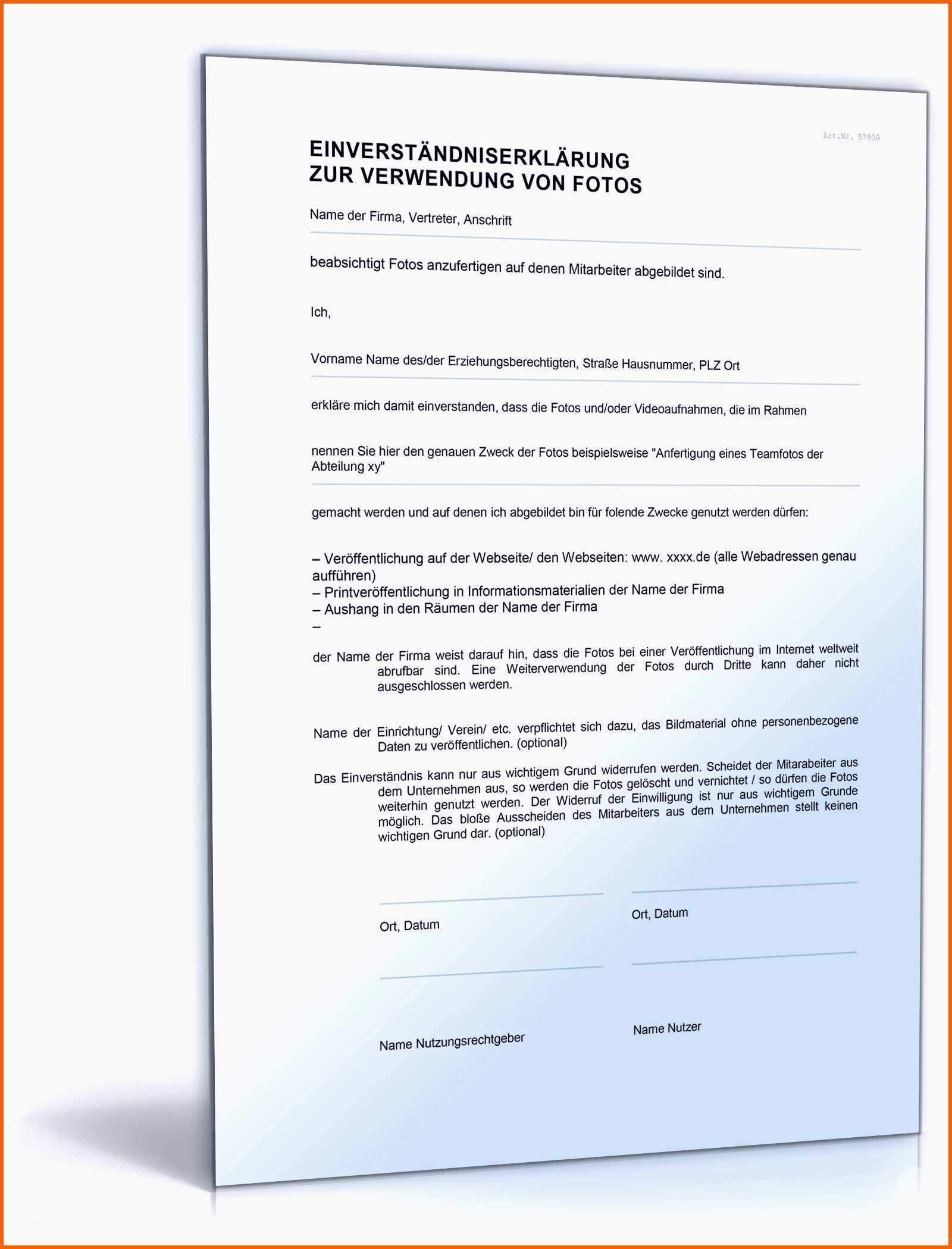 Unvergesslich 15 Empfangsbestätigung Muster Vorlage