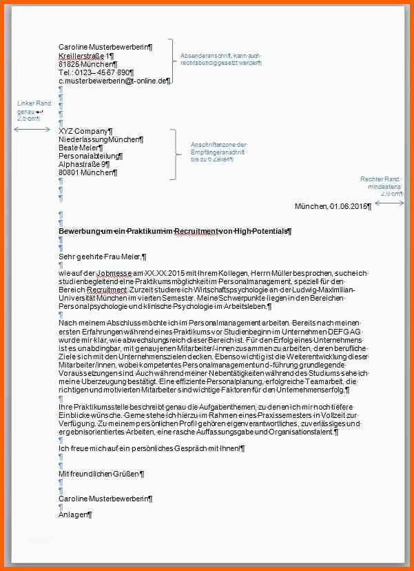Unvergesslich 17 Geschäftsbrief Din 5008 Zeilenabstände
