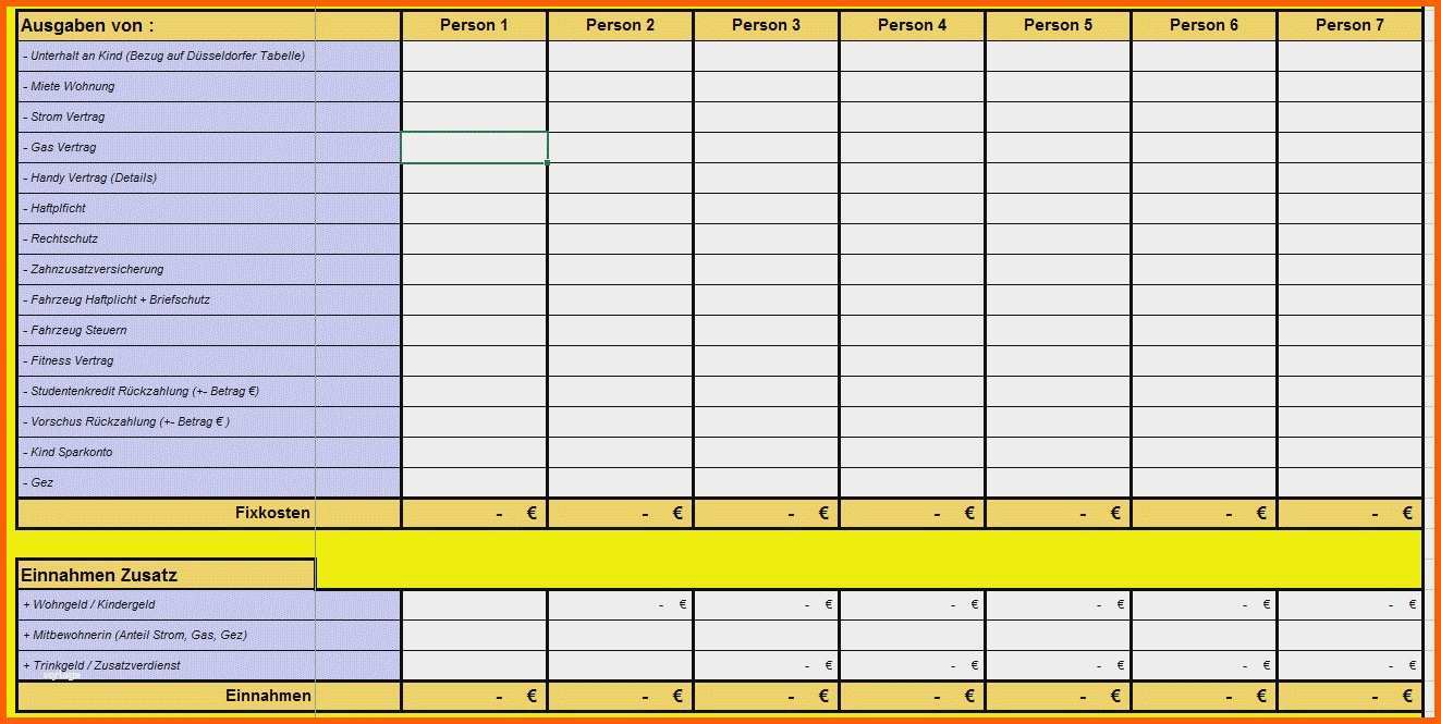 Unvergesslich 62 Genial Tabelle Einnahmen Ausgaben Vorlage Openoffice