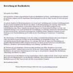 Unvergesslich 7 Interne Bewerbung Vorlage