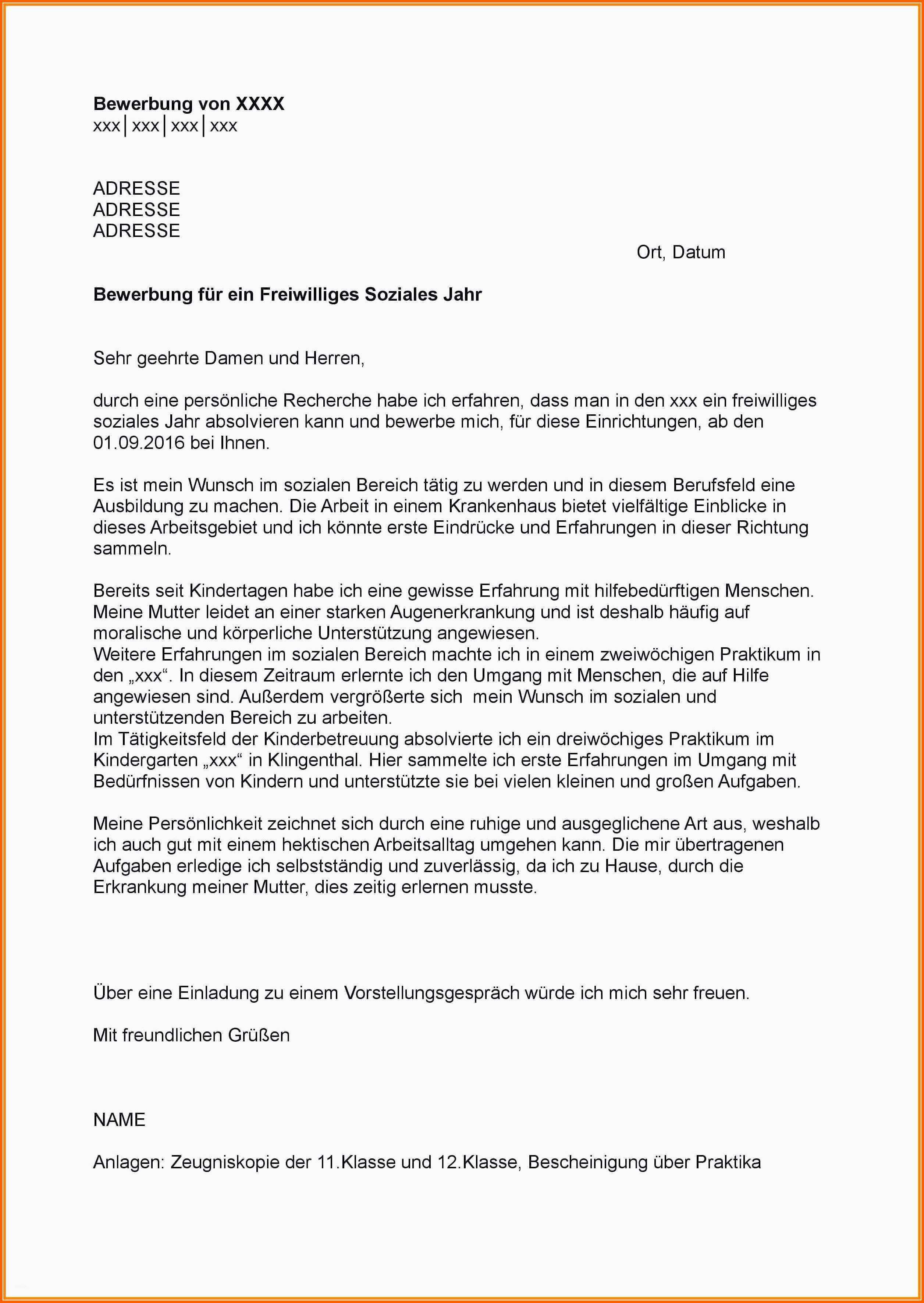 Unvergesslich 7 Praktikum Bewerbung Vorlage 9 Klasse