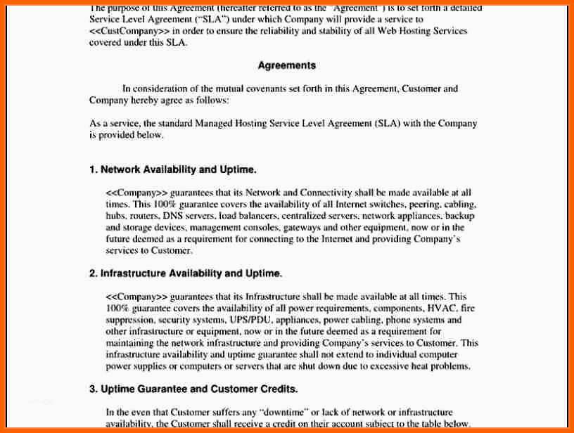 Unvergesslich 85 Impressive Service Level Agreement Logistics