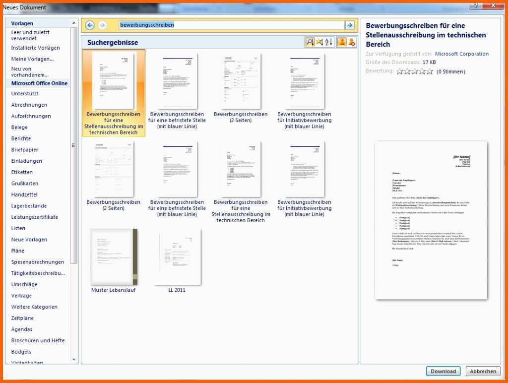 Unvergesslich Bewerbungsschreiben Vorlage Word Abbild Bewerbung Muster