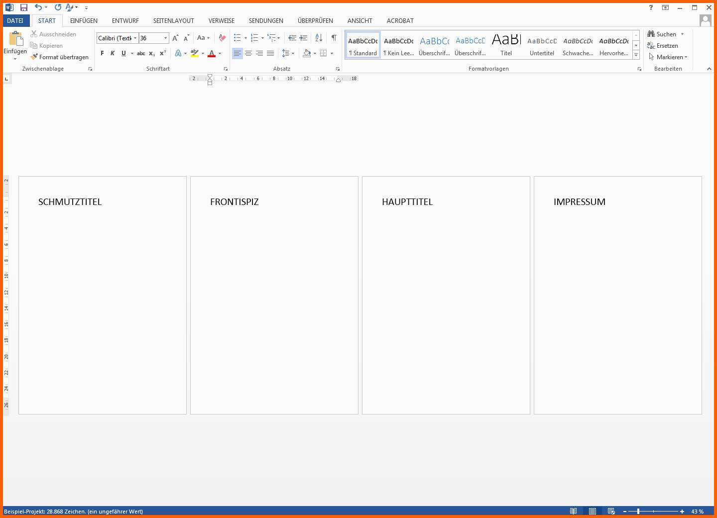 Unvergesslich Buchblock Einrichten Mit Microsoft Word Teil 1 3 Bod