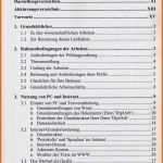 Unvergesslich Dokumentation Word Vorlage Genial Inhaltsverzeichnis