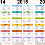 Unvergesslich Dreijahreskalender 2014 2015 2016 Als Pdf Vorlagen Zum