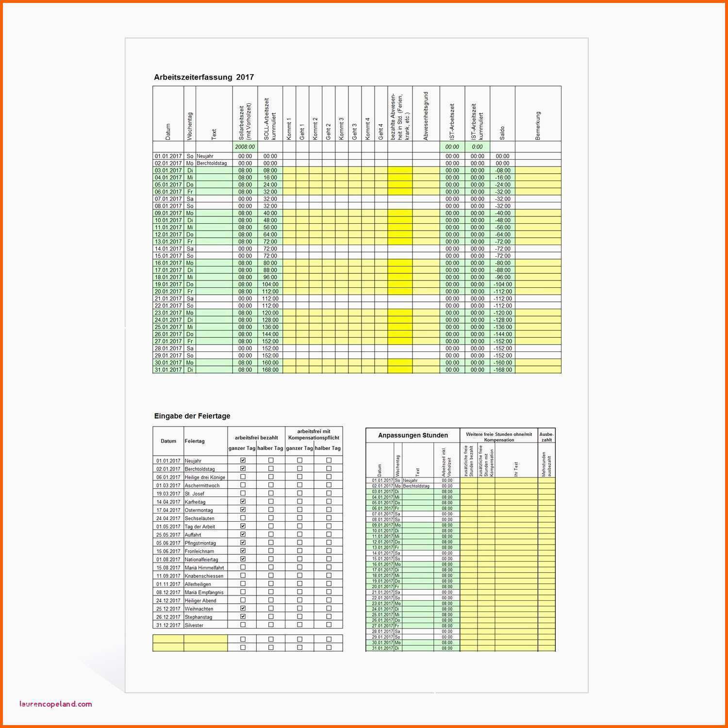 Unvergesslich Excel Arbeitszeit Berechnen Mit Pause Vorlage Excel Wenn