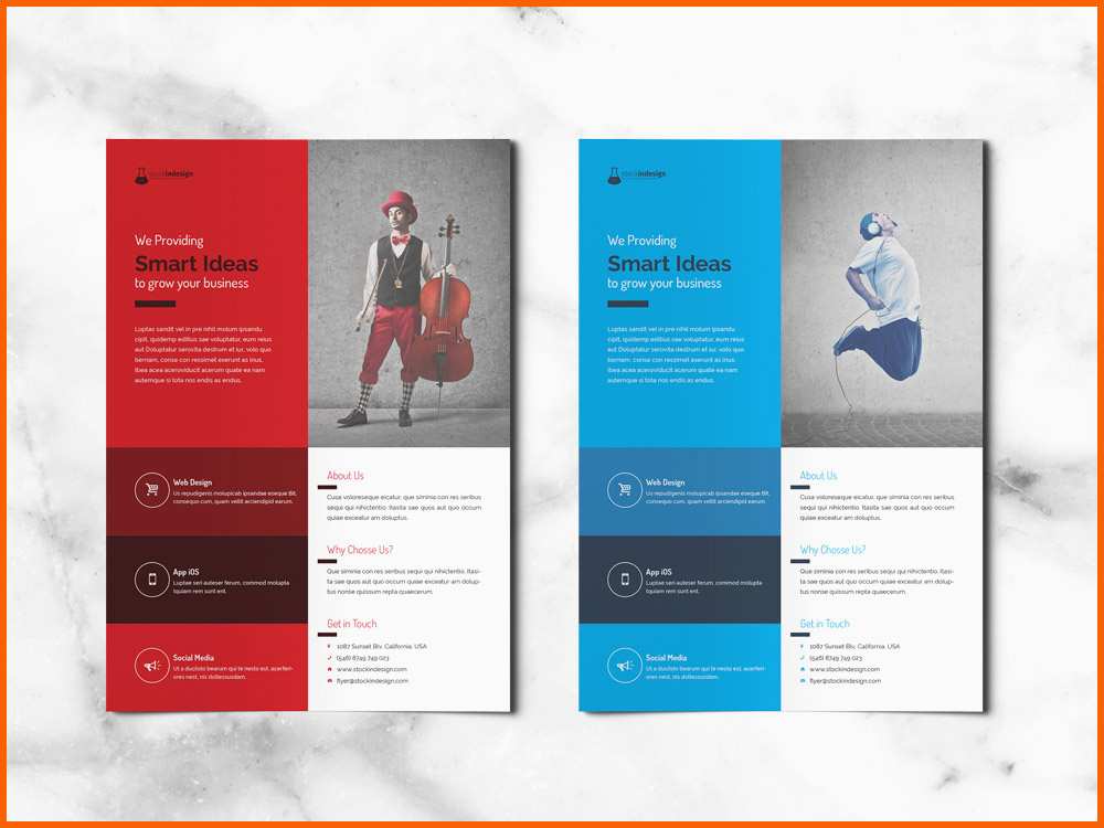Unvergesslich Flyers Indesign