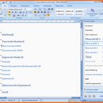 Unvergesslich formatvorlagen In Word Für Inhaltsverzeichnis Design Und