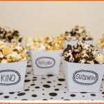 Unvergesslich Geschenktipp Diy Kino Gutschein Mit Popcorn