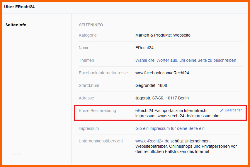 Unvergesslich Impressum Kostenloser Impressum Generator
