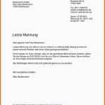 Unvergesslich Mahnung Vorlage Privat – Vorlagen 1001