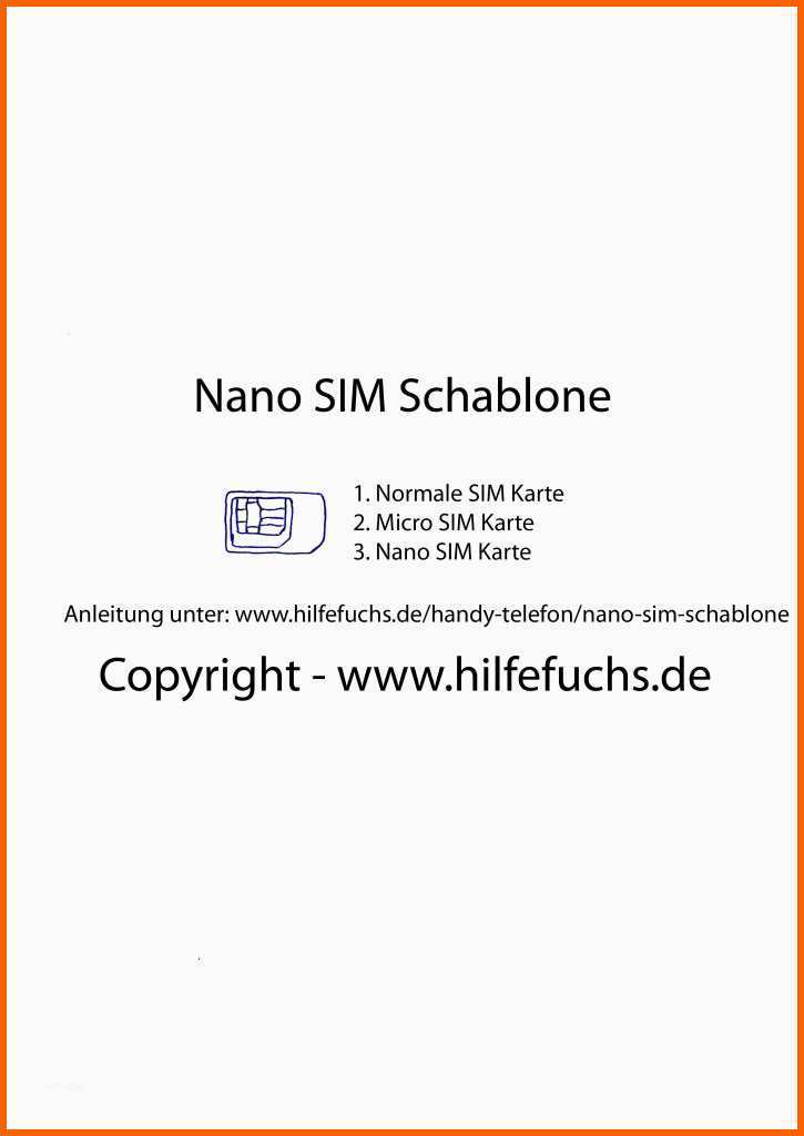 Unvergesslich Micro Sim Vorlage Nano Und Micro Sim Schablone Pdf Zum