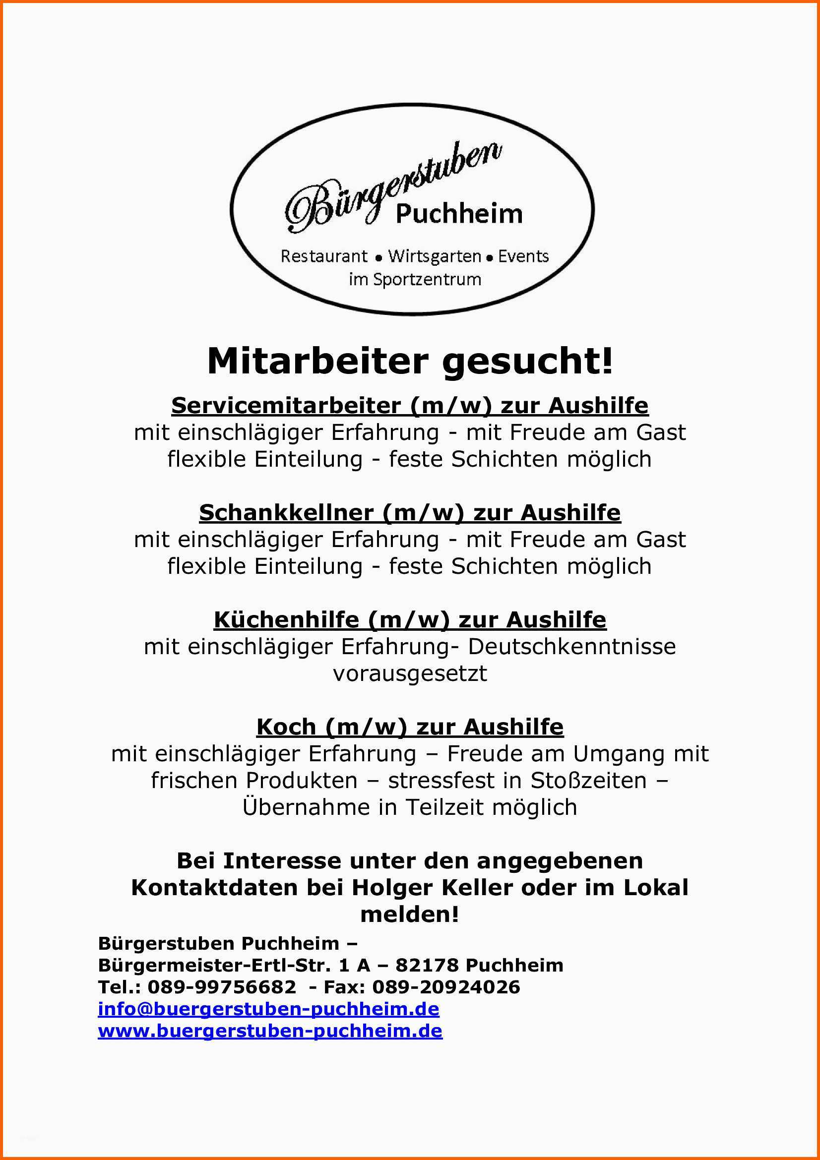 Unvergesslich Mitarbeiter Gesucht Vorlage Good Zugriff Auf Ber Word