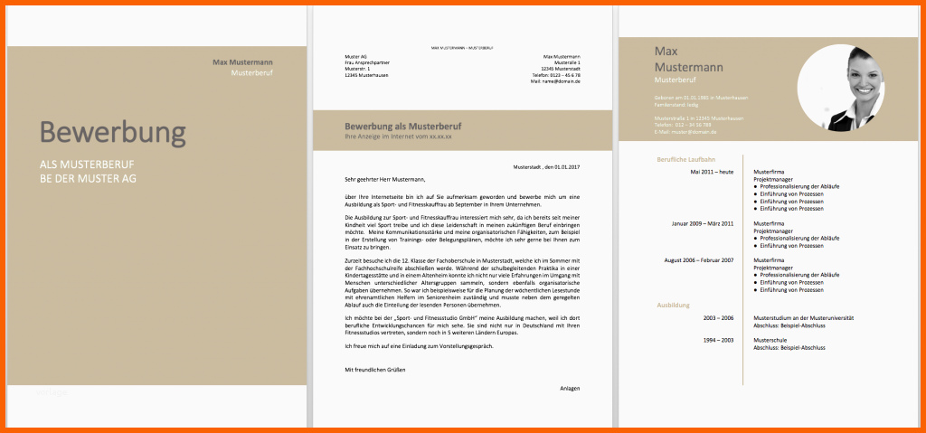 Unvergesslich Muster Bewerbung Klassisch Modern Meinebewerbung Net