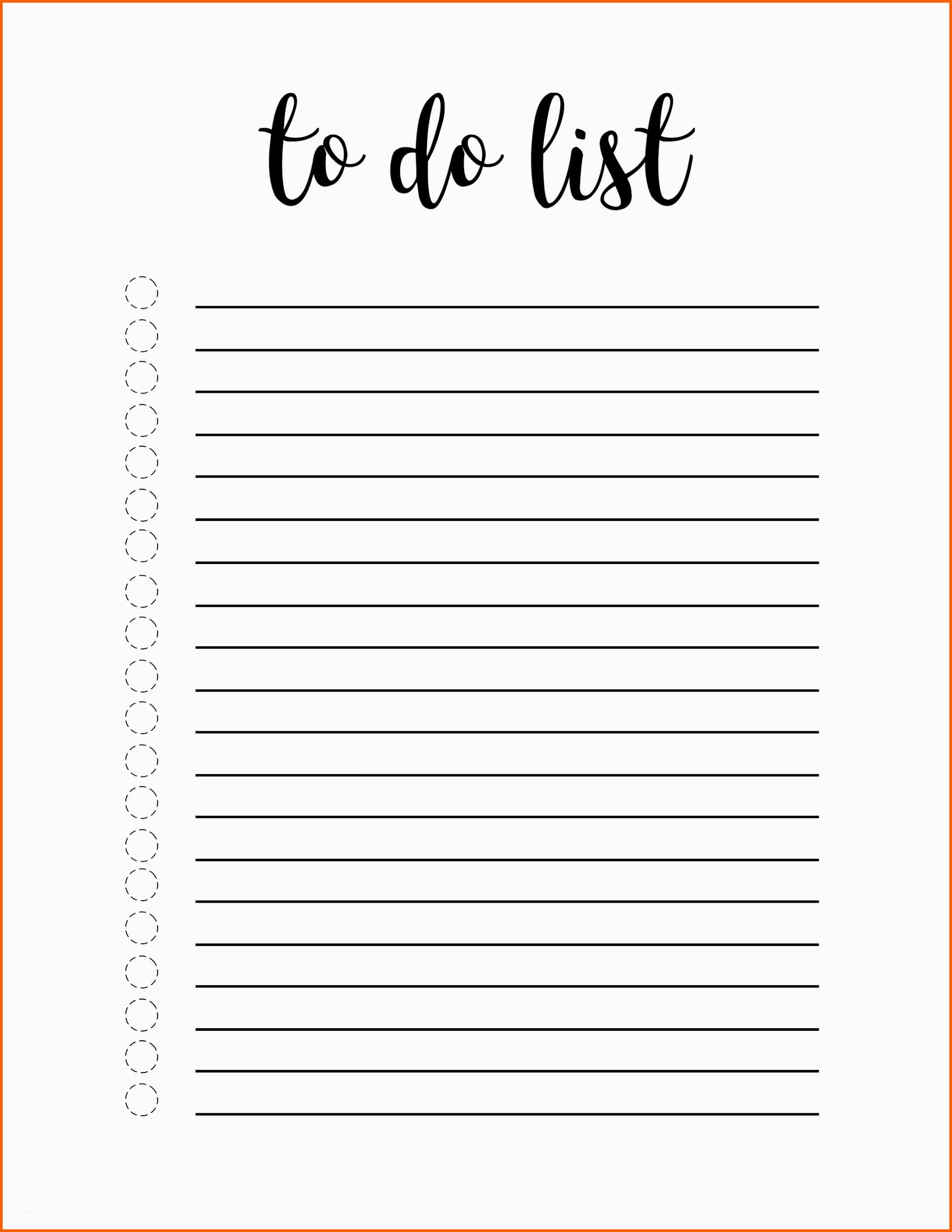 Unvergesslich Printable to Do List