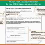 Unvergesslich Sepa Lastschriftmandat Vorlage Word – Kostenlos Vorlagen