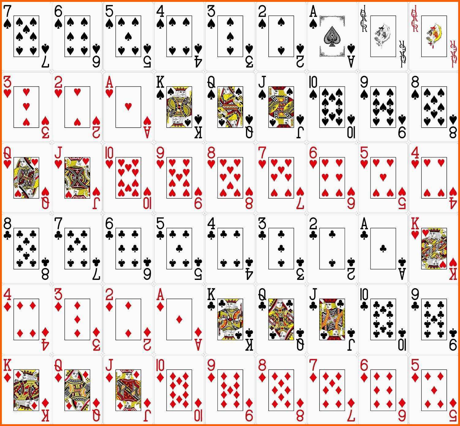 Unvergesslich Spielkarten Selber Drucken Vorlage Süß Alle Karten Ihr