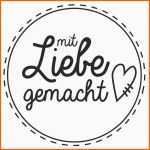 Unvergesslich Stempel Rund Mit Liebe Gemacht